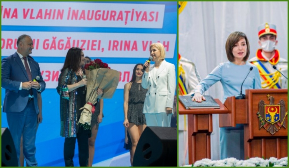 Ceremonia de inaugurare a Maiei Sandu a costat de 20 de ori mai ieftin decât inaugurarea Irinei Vlah